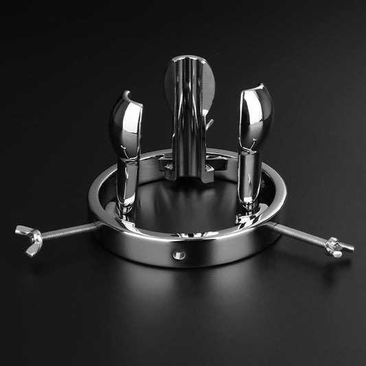 RY Premium Metal Speculum Anal Plug Dilator / Hollow Vagina Extender