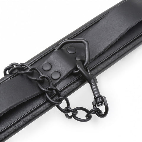 BDSM Collar & Handcuffs & Ankle Cuffs Restraint Bondage Kit