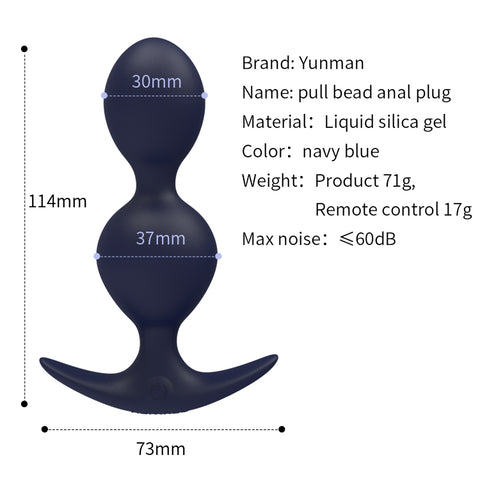 HOTBOY Barry Remote Control Anal Plug Vibrator / Prostate Massager HOTBOY Barry Remote Control Anal Plug Vibrator / Prostate Massager