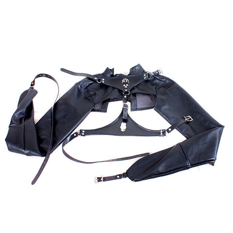 BDSM Female Kinky Fetish Open Breast Cupless Strait jacket Top Bondage Kit BDSM Female Kinky Fetish Open Breast Cupless Strait jacket Top Bondage Kit