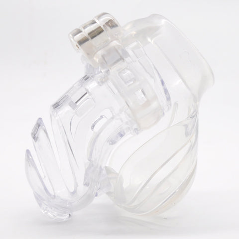 Prison Bird A390 BDSM Male Chastity Penis Cage Kit - Clear Prison Bird A390 BDSM Male Chastity Penis Cage Kit - Clear