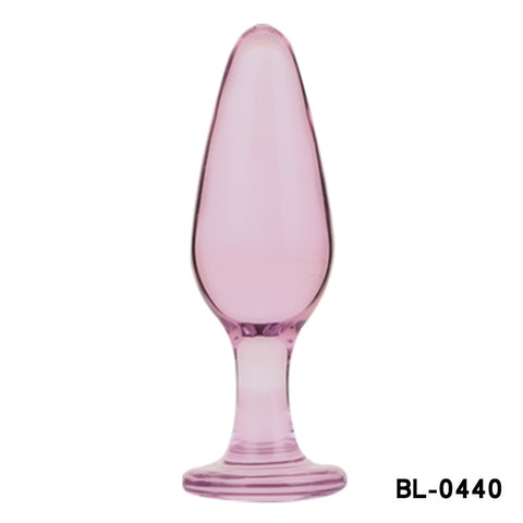 Pink Wearable Crystal Glass Butt Plug & Anal Beads Set - 6 Unique Shapes for Sensual Play Pink Wearable Crystal Glass Butt Plug & Anal Beads Set - 6 Unique Shapes for Sensual Play
