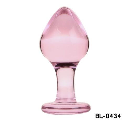 Pink Wearable Crystal Glass Butt Plug & Anal Beads Set - 6 Unique Shapes for Sensual Play Pink Wearable Crystal Glass Butt Plug & Anal Beads Set - 6 Unique Shapes for Sensual Play