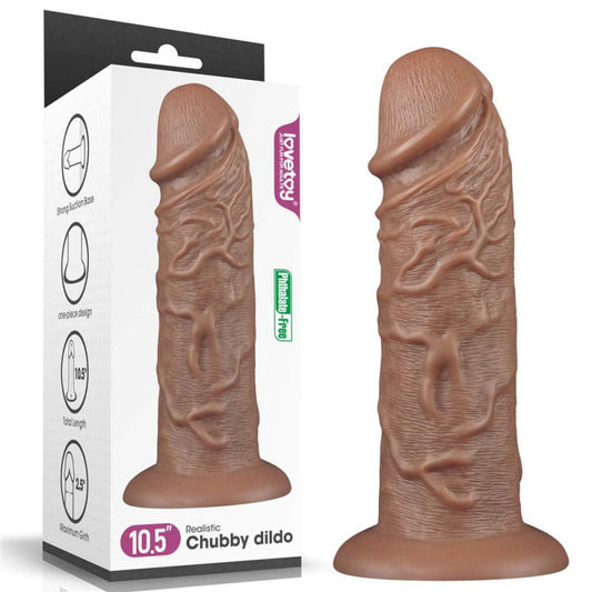 LOVETOY 10.5'' Realistic Chubby Giant Dildo