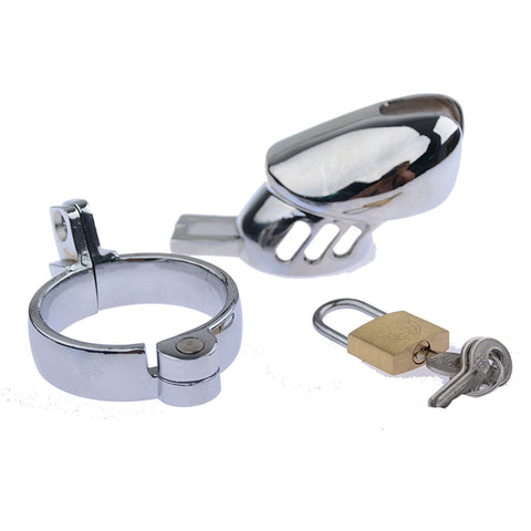 LHD CB6000 Metal Male Chastity Cage Kit Penis Cage Cock Cage / 2 Size *3 Rings LHD CB6000 Metal Male Chastity Cage Kit Penis Cage Cock Cage / 2 Size *3 Rings