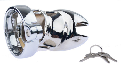 LHD CB6000 Metal Male Chastity Cage Kit Penis Cage Cock Cage / 2 Size *3 Rings LHD CB6000 Metal Male Chastity Cage Kit Penis Cage Cock Cage / 2 Size *3 Rings