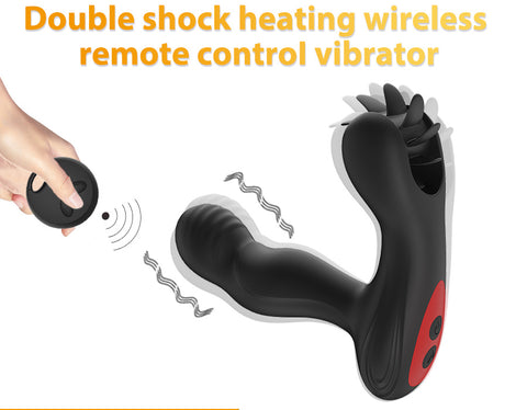 JRL Remote Control Auto Heating & Rotating Prostate Massager JRL Remote Control Auto Heating & Rotating Prostate Massager