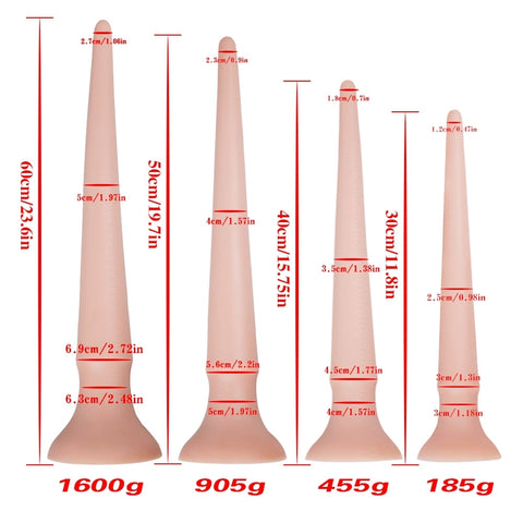 MD Keel Extremely Long Anal Snake Anal Plug - Silicone Colon Snake - 4 Size 30cm-60cm MD Keel Extremely Long Anal Snake Anal Plug - Silicone Colon Snake - 4 Size 30cm-60cm