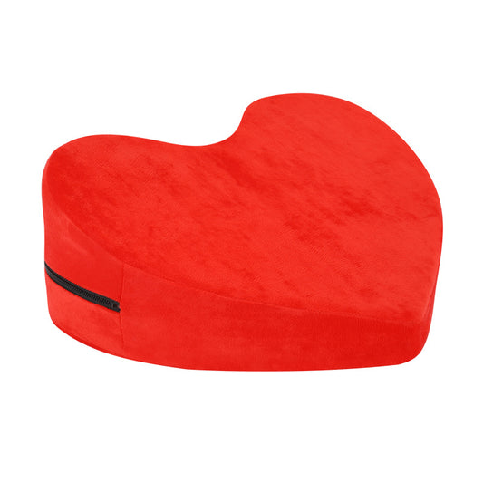 RY Heart Wedge Erotic Sex Pillow Position Enhancer Cushion - Red