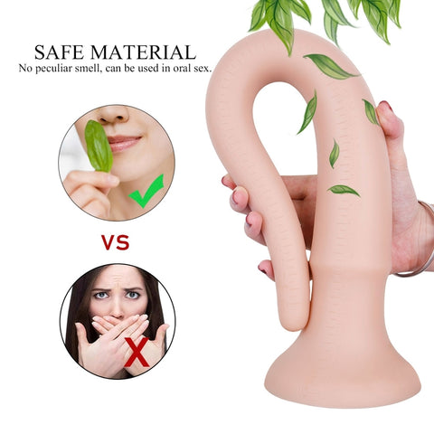 MD Keel Extremely Long Anal Snake Anal Plug - Silicone Colon Snake - 4 Size 30cm-60cm MD Keel Extremely Long Anal Snake Anal Plug - Silicone Colon Snake - 4 Size 30cm-60cm