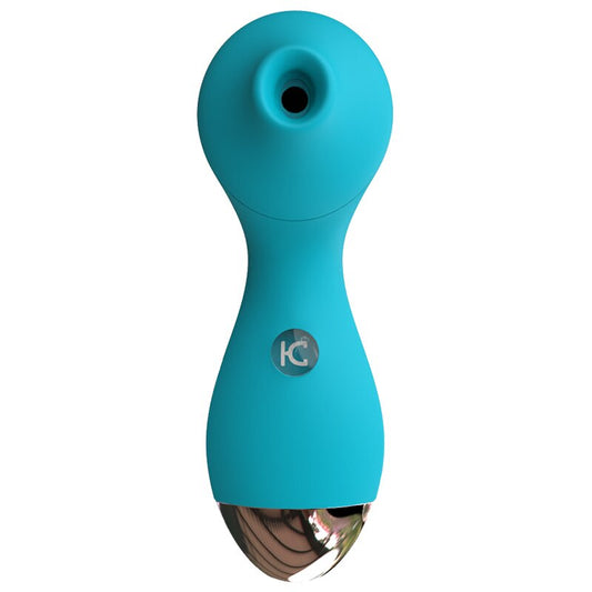 KISS TOY Polly Suction Vibrator Clitoral Stimulator for Intense Pleasure - Blue