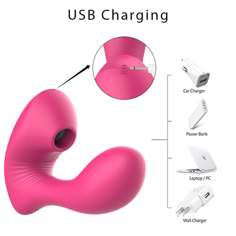 JRL Air Wave Clitoris Suction & G-Spot Vibrator JRL Air Wave Clitoris Suction & G-Spot Vibrator