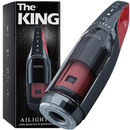AILIGHTER The King Telescopic Auto Sucking Rotation Male Masturbator