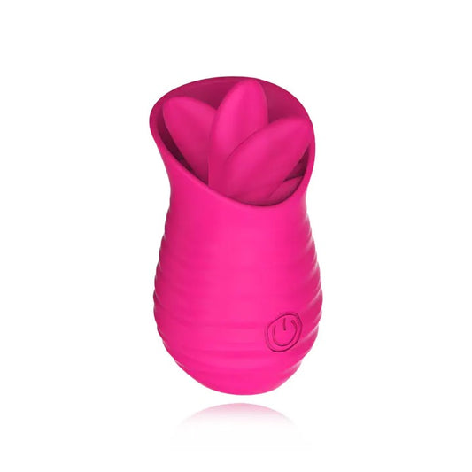 HC Tina Licking Stimulation Bullet Vibrator - Rose