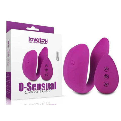 Lovetoy O-Sensual Double Rush Wearable Remote Control G-Spot Vibrator