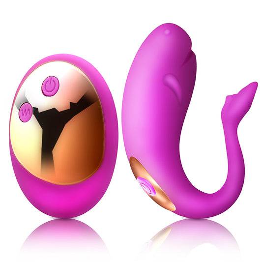 MN Remote Control Wearable Bullet Vibrator - Discreet Pleasure in Purple