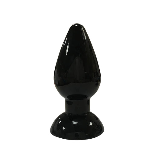 DY Wearable Anal Plug - Black Silicone Butt Plug Available in S/M/L Sizes