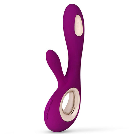LELO Soraya Wave Deep Rose Rabbit Vibrator