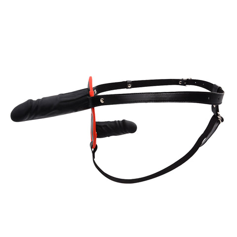 BDSM Double Dildo Strap On Harness Adjustable BDSM Double Dildo Strap On Harness Adjustable