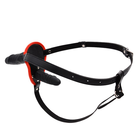 BDSM Double Dildo Strap On Harness Adjustable BDSM Double Dildo Strap On Harness Adjustable