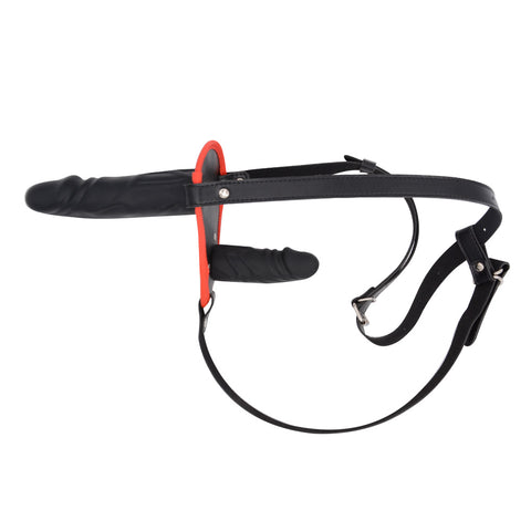 BDSM Double Dildo Strap On Harness Adjustable BDSM Double Dildo Strap On Harness Adjustable