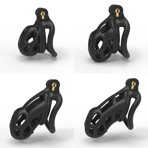 Imprison Bird A520 Male Chastity Device Penis Cage Kit - 4 Size with 4 Rings Imprison Bird A520 Male Chastity Device Penis Cage Kit - 4 Size with 4 Rings