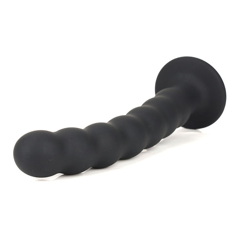 Silicone Beaded Anal Beads Butt Plug - Large Silicone Beaded Anal Beads Butt Plug - Large