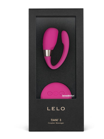 LELO Tiani 3 Cerise Remote Control Bullet Vibrator Couples Massager LELO Tiani 3 Cerise Remote Control Bullet Vibrator Couples Massager