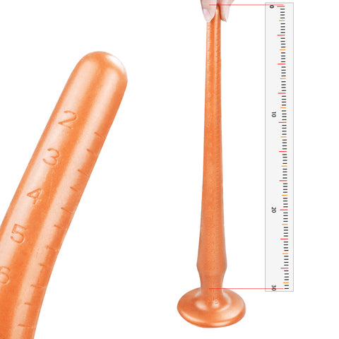 MD Dragon Whip Extremely Long Anal Snake Anal Plug - Silicone Colon Snake - Gold / 4 Size 30cm-60cm MD Dragon Whip Extremely Long Anal Snake Anal Plug - Silicone Colon Snake - Gold / 4 Size 30cm-60cm