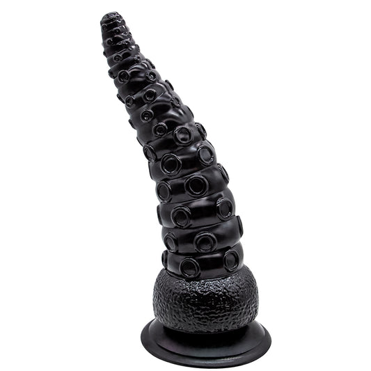 DY 8.9'' Realistic Octopus Tentacles Fantasy Dildo / Anal Plug - Black