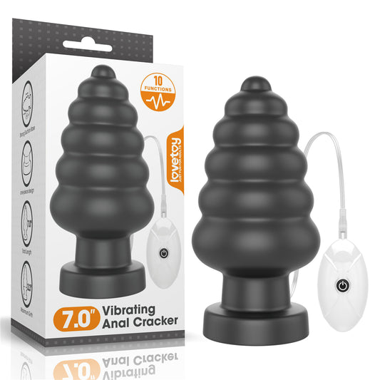 Lovetoy 7.0'' Vibrating Anal Cracker / XL Anal Plug