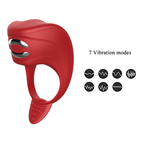 FOX A2 Electro Impulse Vibrating Cock Ring / Penis Ring