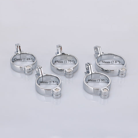 RY Metal Male Chastity Cage Penis Cage Cock Cage / 3 Ring Size RY Metal Male Chastity Cage Penis Cage Cock Cage / 3 Ring Size