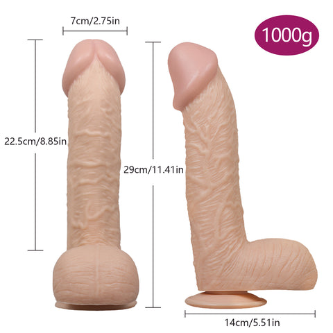 MD 11.4'' King-Size Giant Realistic Dildo - Lifelike Design for Intense Pleasure MD 11.4'' King-Size Giant Realistic Dildo - Lifelike Design for Intense Pleasure