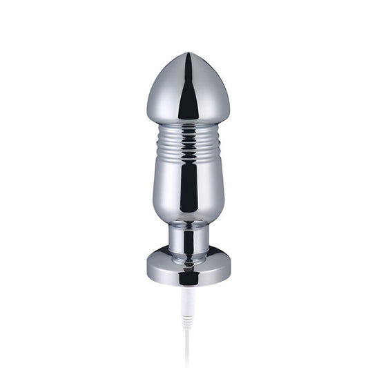RY Aluminium Alloy Vibrating Anal Plug Vibrator - Mushroom Edition