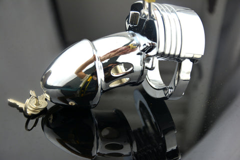 LHD Steel Cock Penis Cage Male Chastity Kit Adjustable BDSM LHD Steel Cock Penis Cage Male Chastity Kit Adjustable BDSM