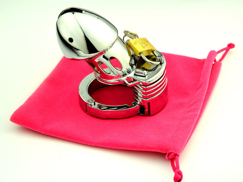 LHD Steel Cock Penis Cage Male Chastity Kit Adjustable BDSM LHD Steel Cock Penis Cage Male Chastity Kit Adjustable BDSM