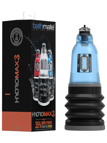 Bathmate Hydromax 3 Penis Pump Extender Hydro Pump Water Enlarger - Blue Bathmate Hydromax 3 Penis Pump Extender Hydro Pump Water Enlarger - Blue