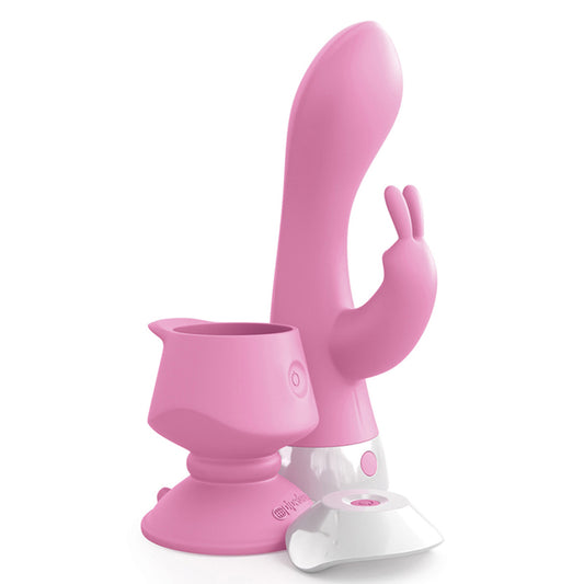3Some Wall Banger Remote Control Rabbit Vibrator Clitoral G Spot Stimulator