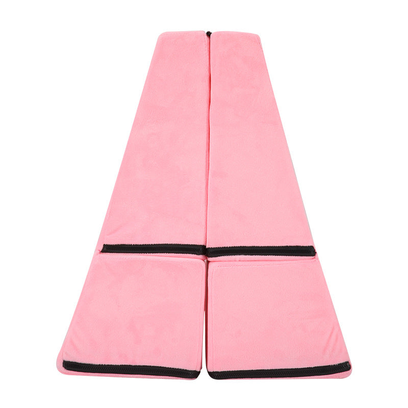 Trapezoid Deformable Sex Pillow Position Enhancer Cushion Kit - Pink