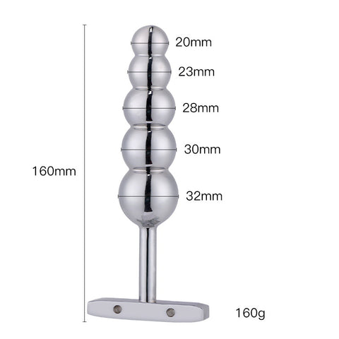 RY Stainless Steel Anal Beads / Anal Plug RY Stainless Steel Anal Beads / Anal Plug