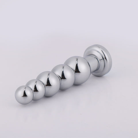 RY Deluxe Beaded Crystal Jewelled Stainless Steel Anal Plug RY Deluxe Beaded Crystal Jewelled Stainless Steel Anal Plug
