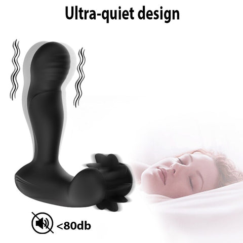 JRL Remote Control Auto Heating & Rotating Prostate Massager JRL Remote Control Auto Heating & Rotating Prostate Massager