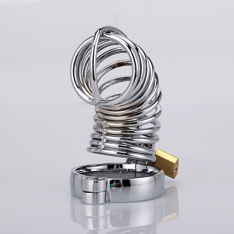 RY Metal Male Chastity Cage Penis Cage Cock Cage / 3 Ring Size RY Metal Male Chastity Cage Penis Cage Cock Cage / 3 Ring Size