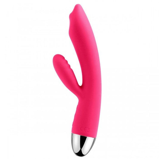 SVAKOM Trysta Rolling G-Spot Rabbit Vibrator - Rose