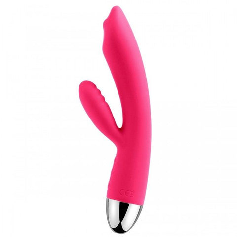 SVAKOM Trysta Rolling G-Spot Rabbit Vibrator - Rose SVAKOM Trysta Rolling G-Spot Rabbit Vibrator - Rose