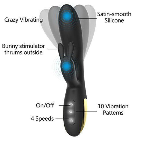 NV TOYS Crazy Rabbit Vibrator Dual Motors NV TOYS Crazy Rabbit Vibrator Dual Motors