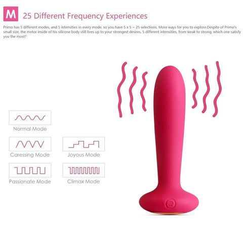 SVAKOM Primo Remote Control Vibrating Anal Plug SVAKOM Primo Remote Control Vibrating Anal Plug