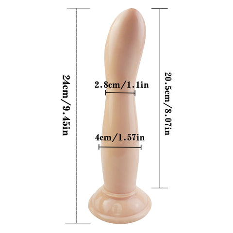 MD 9.45" Strap On Dildo Harness Kit - Flesh MD 9.45" Strap On Dildo Harness Kit - Flesh