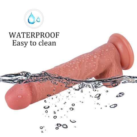 MD Large Ejaculating Vibrating Realistic Dildo / Remote Control Squirting